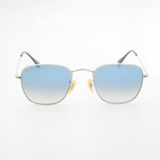 SOLAIRE :RAY BAN RB3857 FRANK BLEU/SILVER