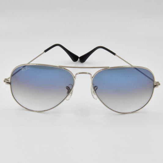 RB3025 AVIATOR LARGE METAL BLEU