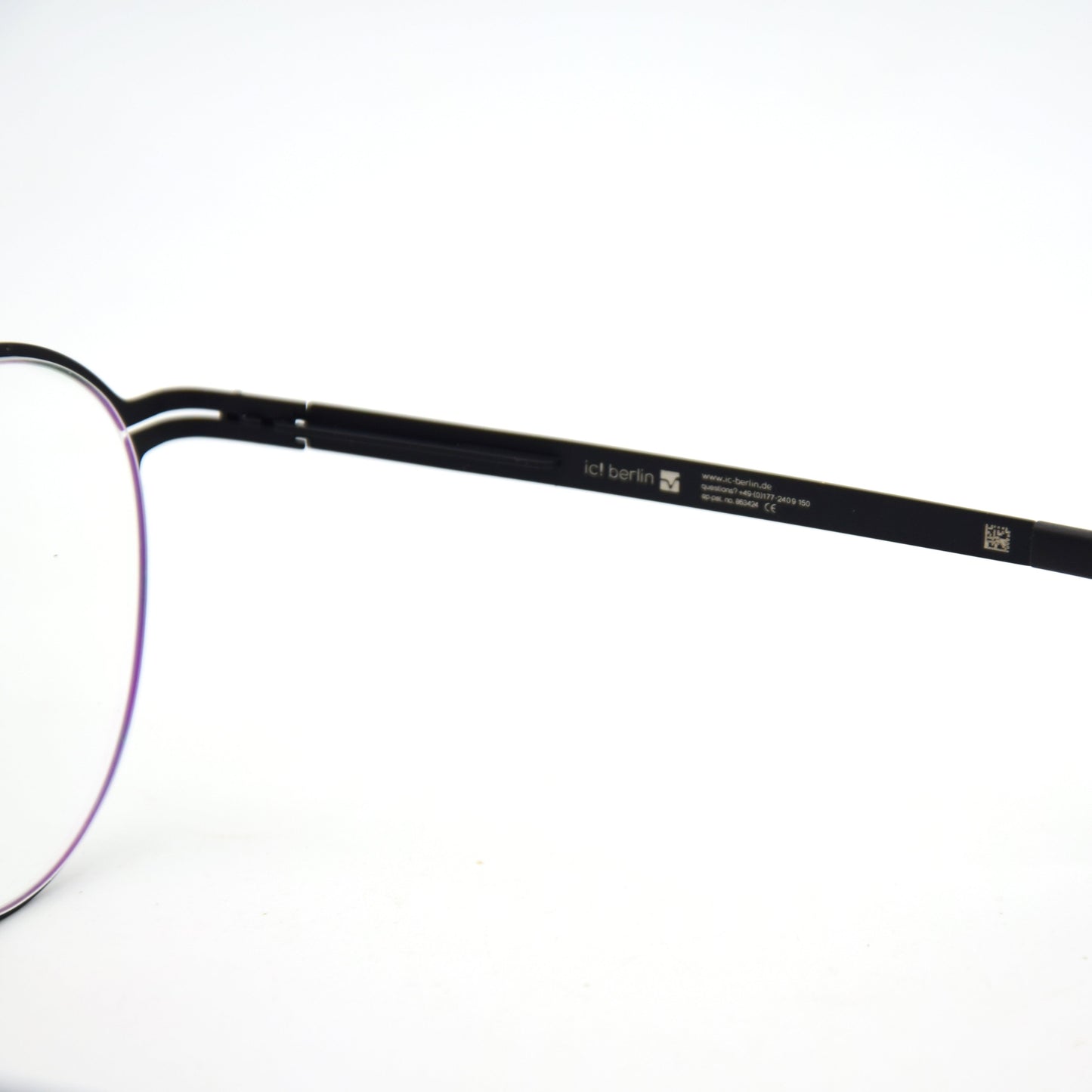 IC! BERLIN TONA BLACK 1 ( TITANIUM )- Made In Germany