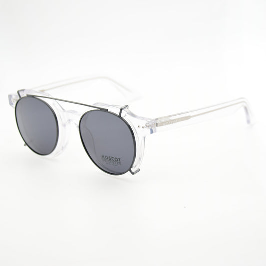 CLIPS : MOSCOT R0084 NOIR/CRYSTAL