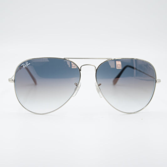 SOLAIRE :RAY-BAN RB3025 AVIATOR LARGE METAL C00332 (Taille 62)