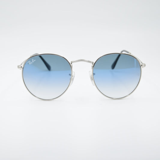 SOLAIRE :RAY-BAN RB3447 ROUND METAL 003/3F