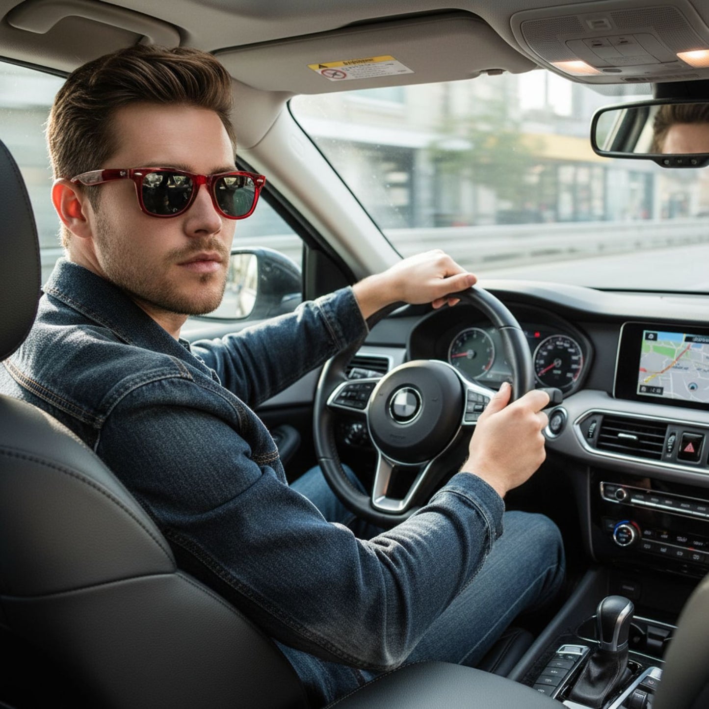 Solaire : Ray-Ban RB2140 WAYFARER Red