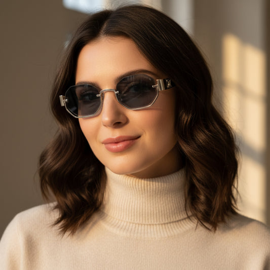 SOLAIRE : CELINE CL42118U NOIR/SILVER