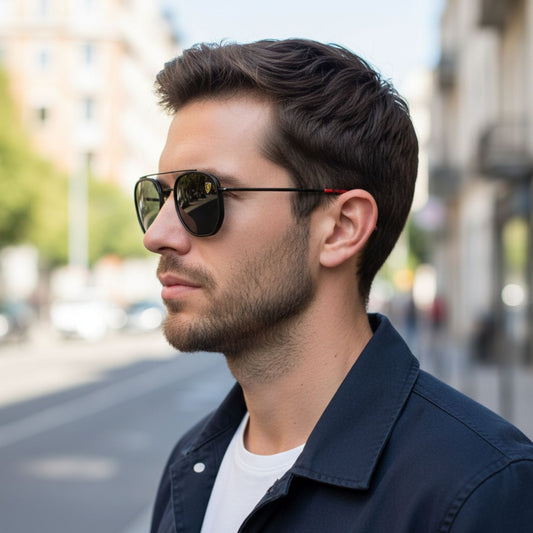 SOLAIRE :RAY-BAN RB3748-M FERRARI F002/R5