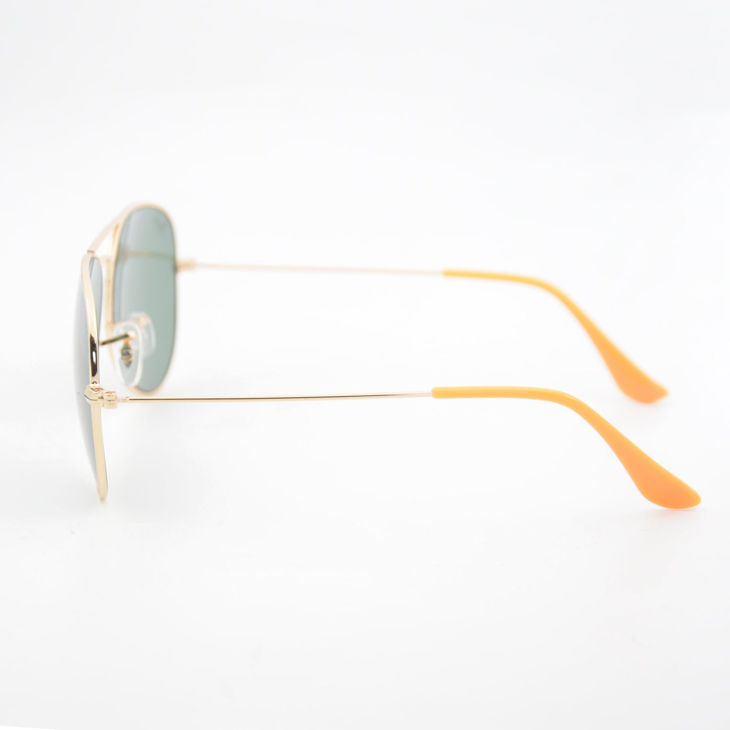 SOLAIRE :RAYBAN AVIATOR RB3025 GOLD/VERT