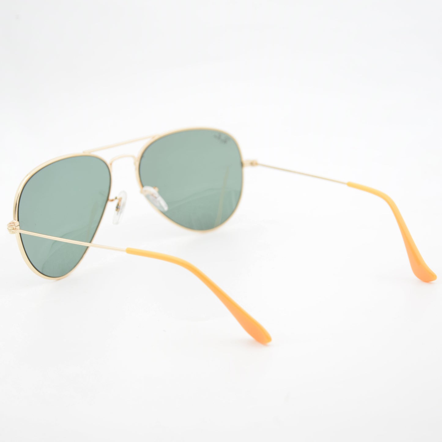 SOLAIRE :RAYBAN AVIATOR RB3025 GOLD/VERT