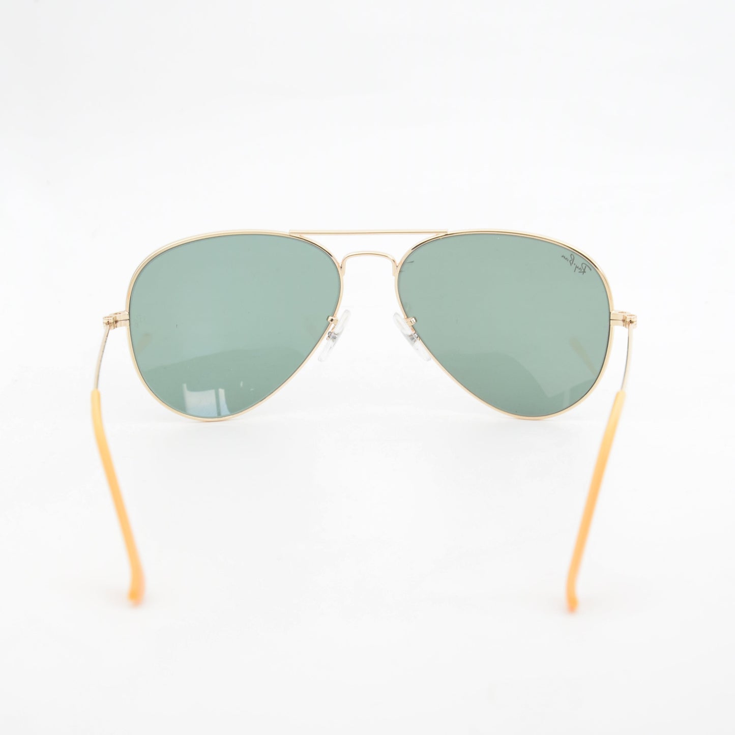 SOLAIRE :RAYBAN AVIATOR RB3025 GOLD/VERT