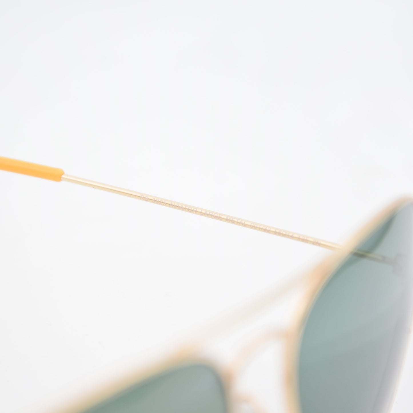 SOLAIRE :RAYBAN AVIATOR RB3025 GOLD/VERT