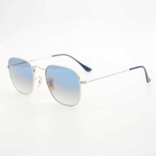 SOLAIRE :RAY BAN RB3857 FRANK BLEU/SILVER