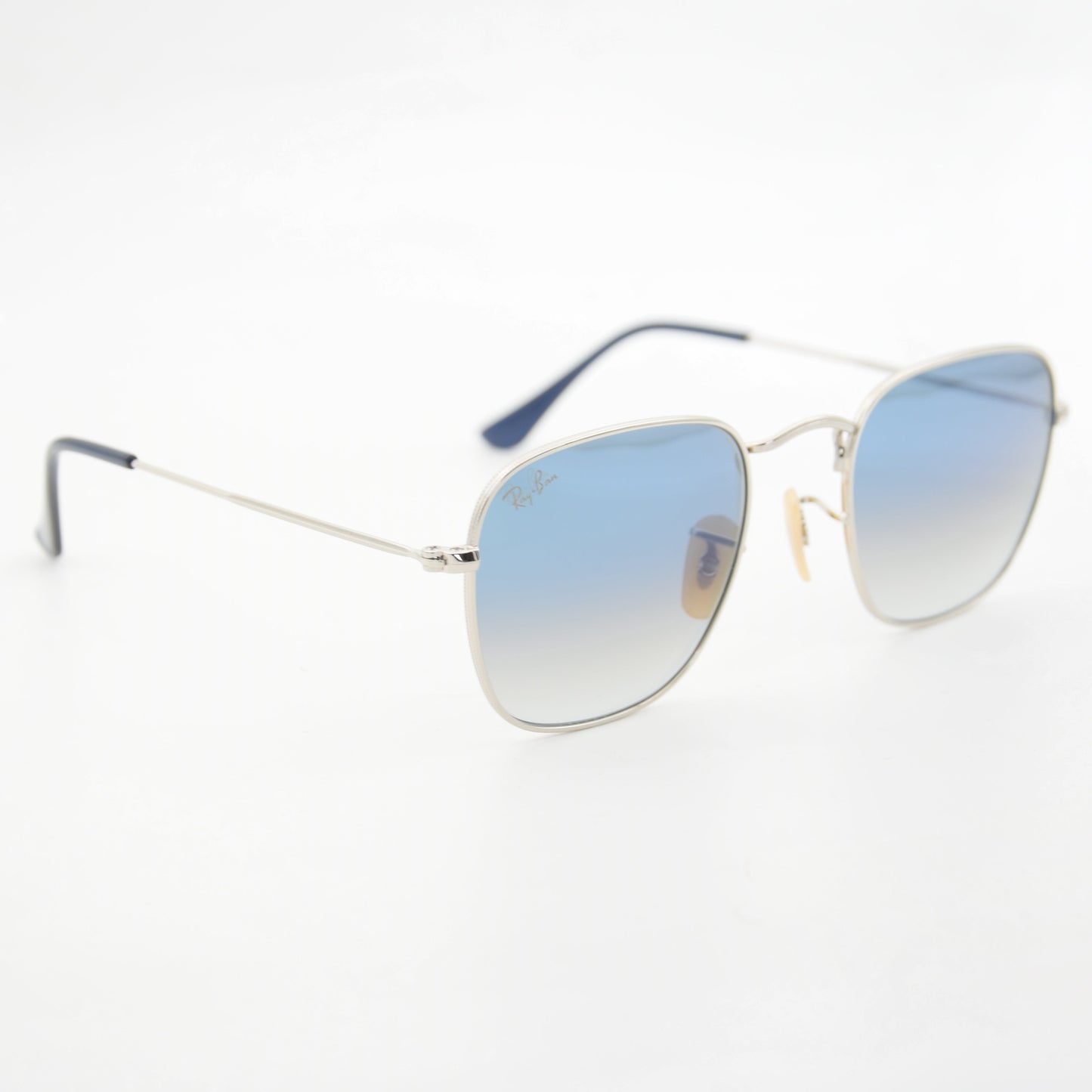 SOLAIRE :RAY BAN RB3857 FRANK BLEU/SILVER