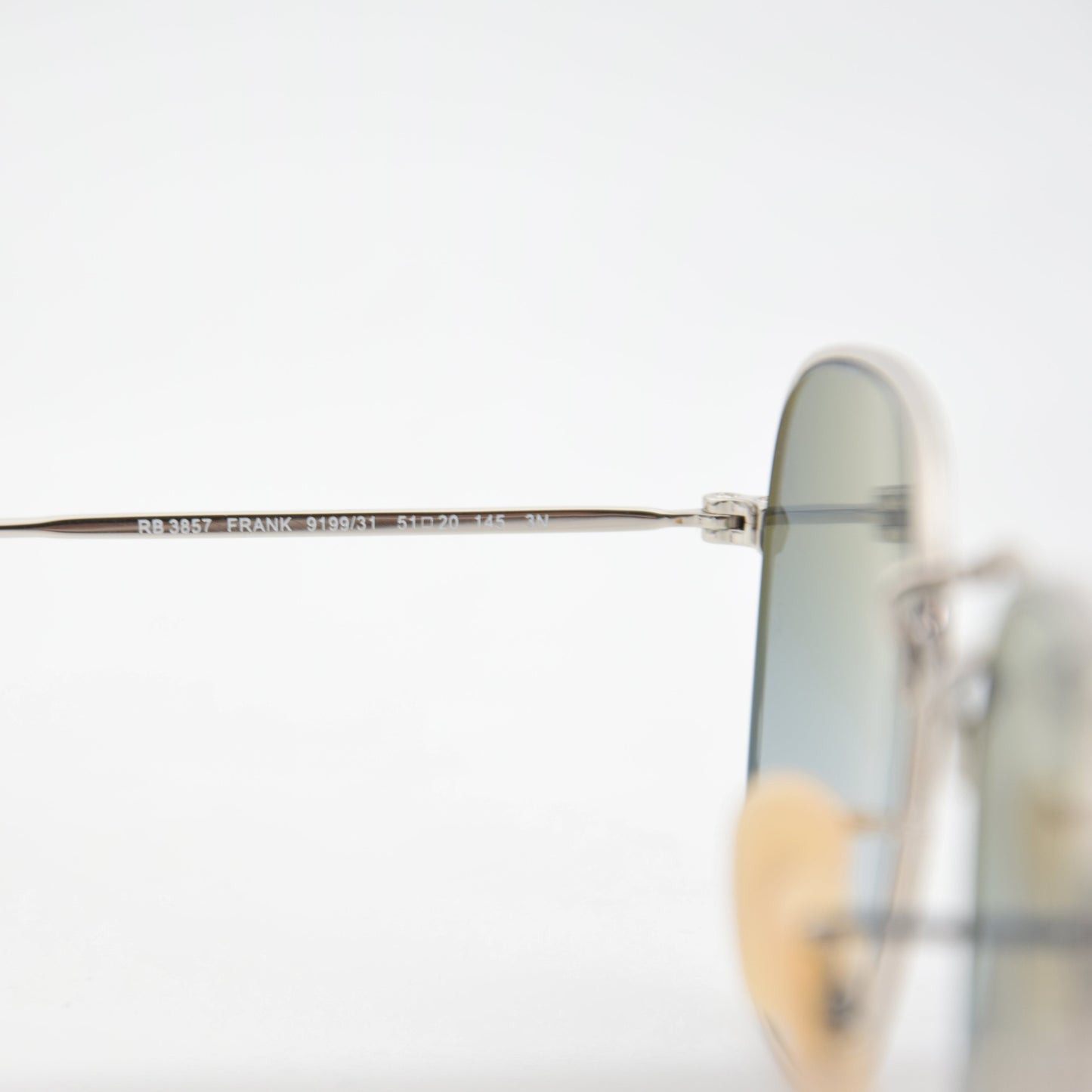 SOLAIRE :RAY BAN RB3857 FRANK BLEU/SILVER