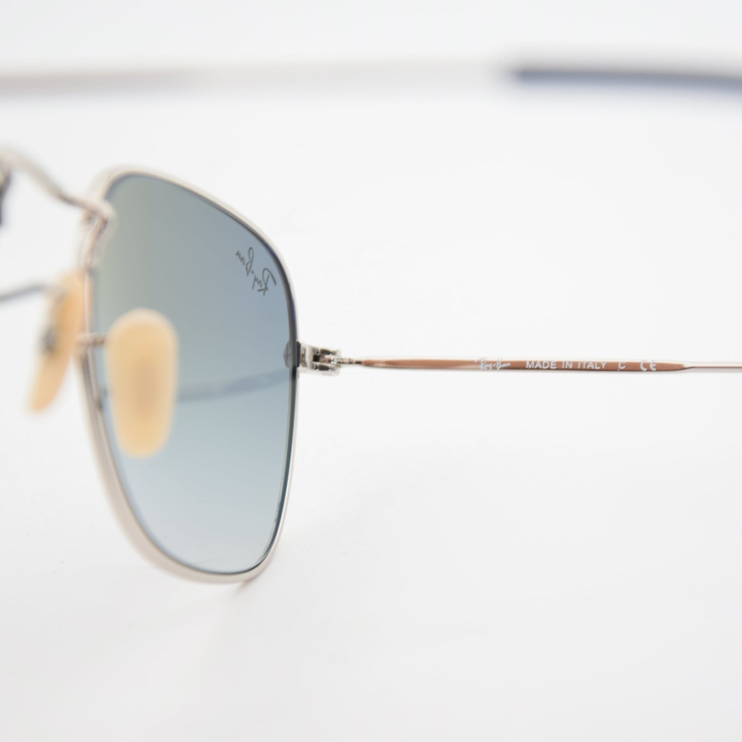 SOLAIRE :RAY BAN RB3857 FRANK BLEU/SILVER