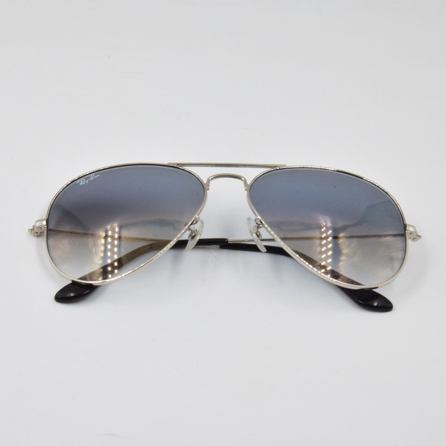 RB3025 AVIATOR LARGE METAL BLEU