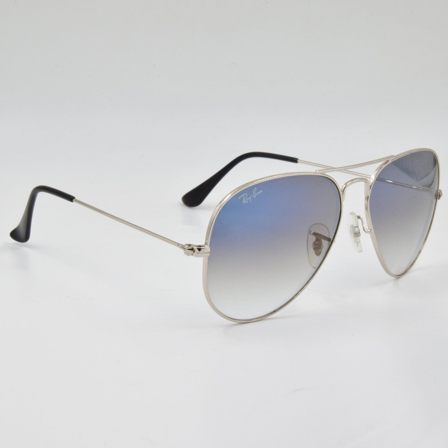 RB3025 AVIATOR LARGE METAL BLEU