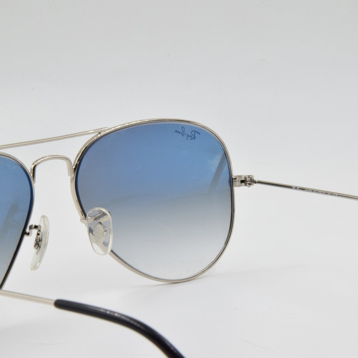 RB3025 AVIATOR LARGE METAL BLEU