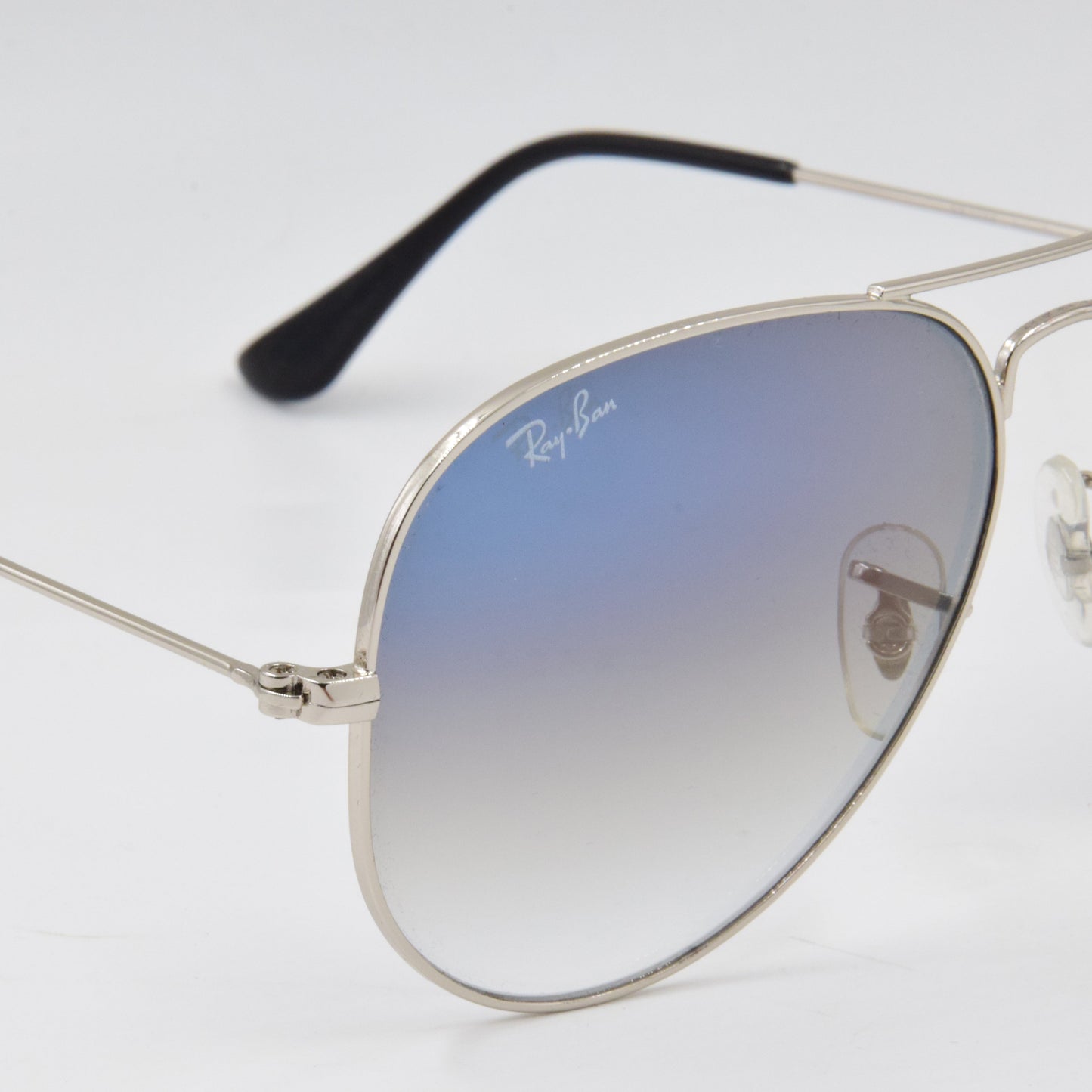 RB3025 AVIATOR LARGE METAL BLEU