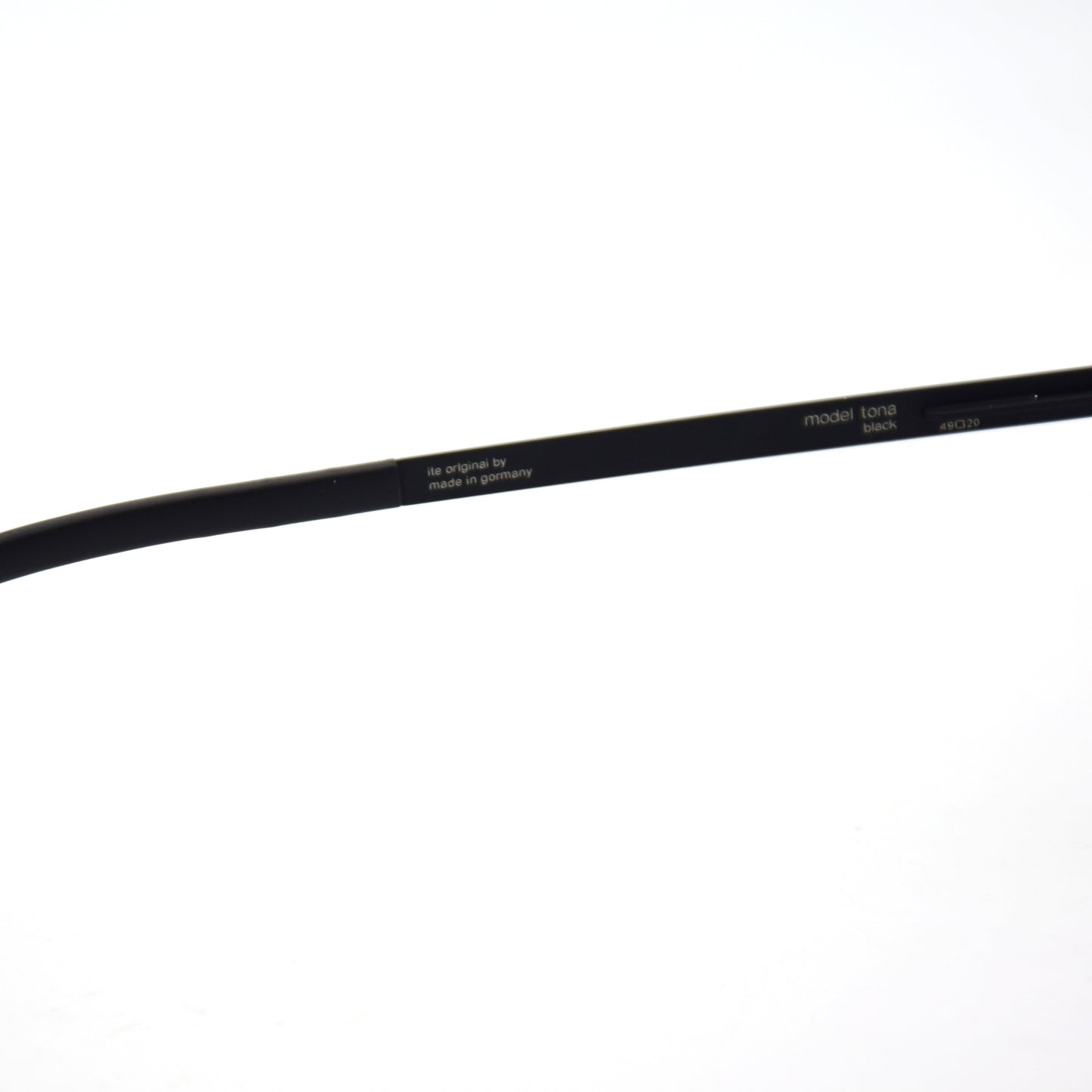 IC! BERLIN TONA BLACK 1 ( TITANIUM )- Made In Germany