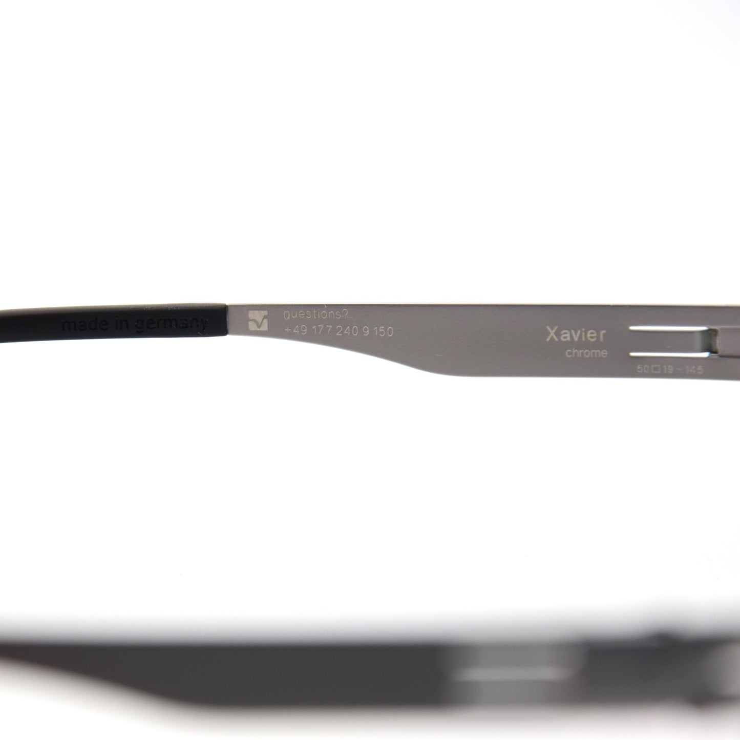 IC! BERLIN XAVIER CHROME ( TITANIUM )- Made In Germany