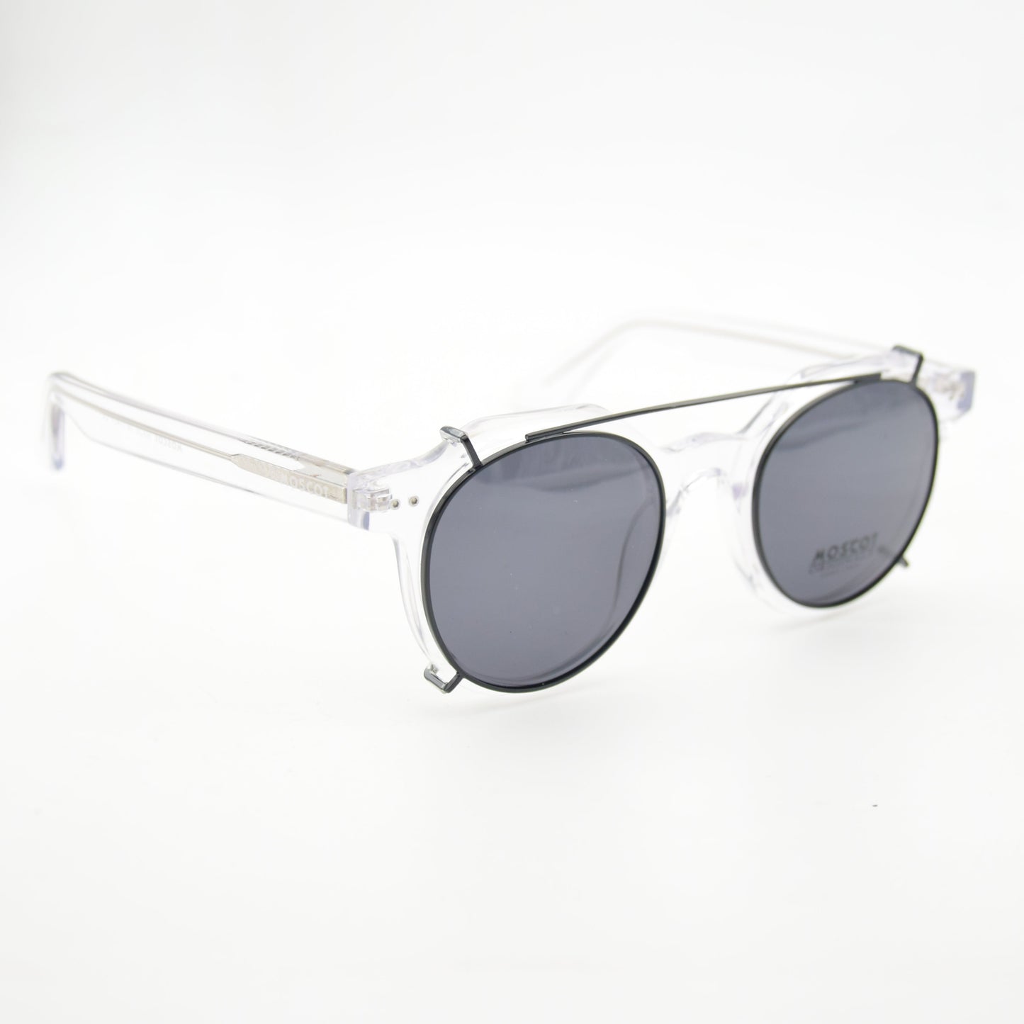CLIPS : MOSCOT R0084 NOIR/CRYSTAL