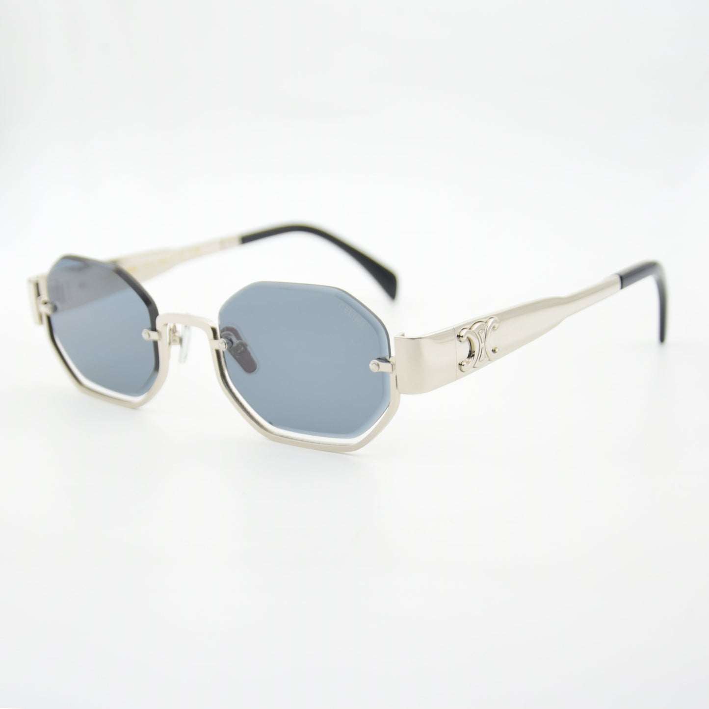 SOLAIRE : CELINE CL42118U NOIR/SILVER