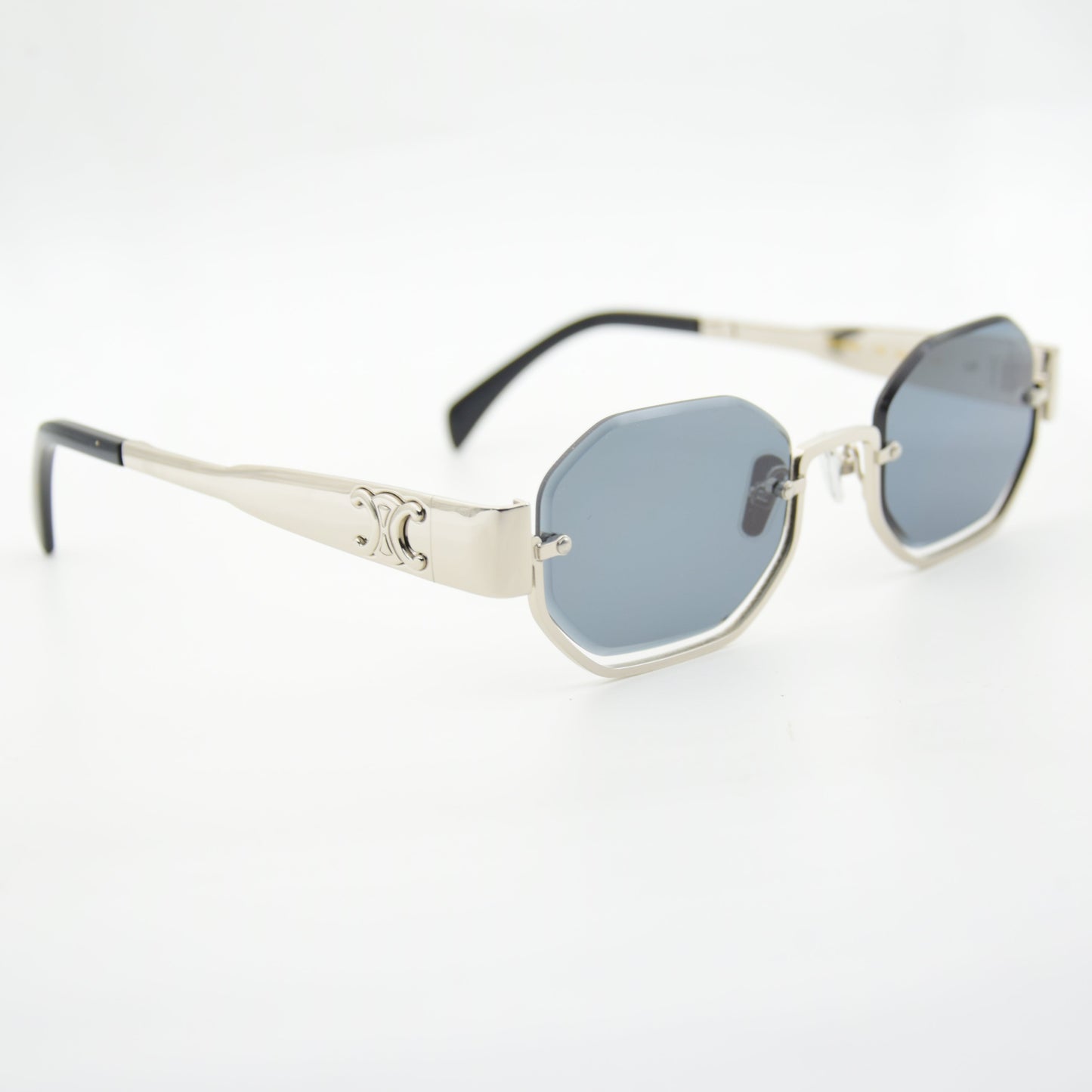 SOLAIRE : CELINE CL42118U NOIR/SILVER