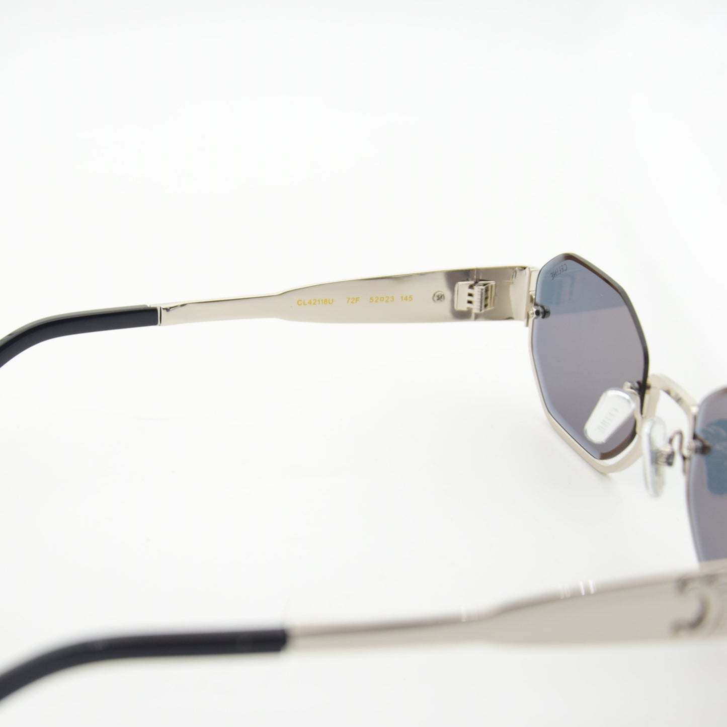 SOLAIRE : CELINE CL42118U NOIR/SILVER