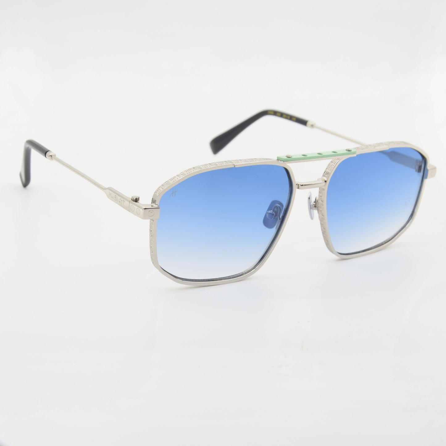 SOLAIRE : HUBLOT H306 BLEU/SILVER