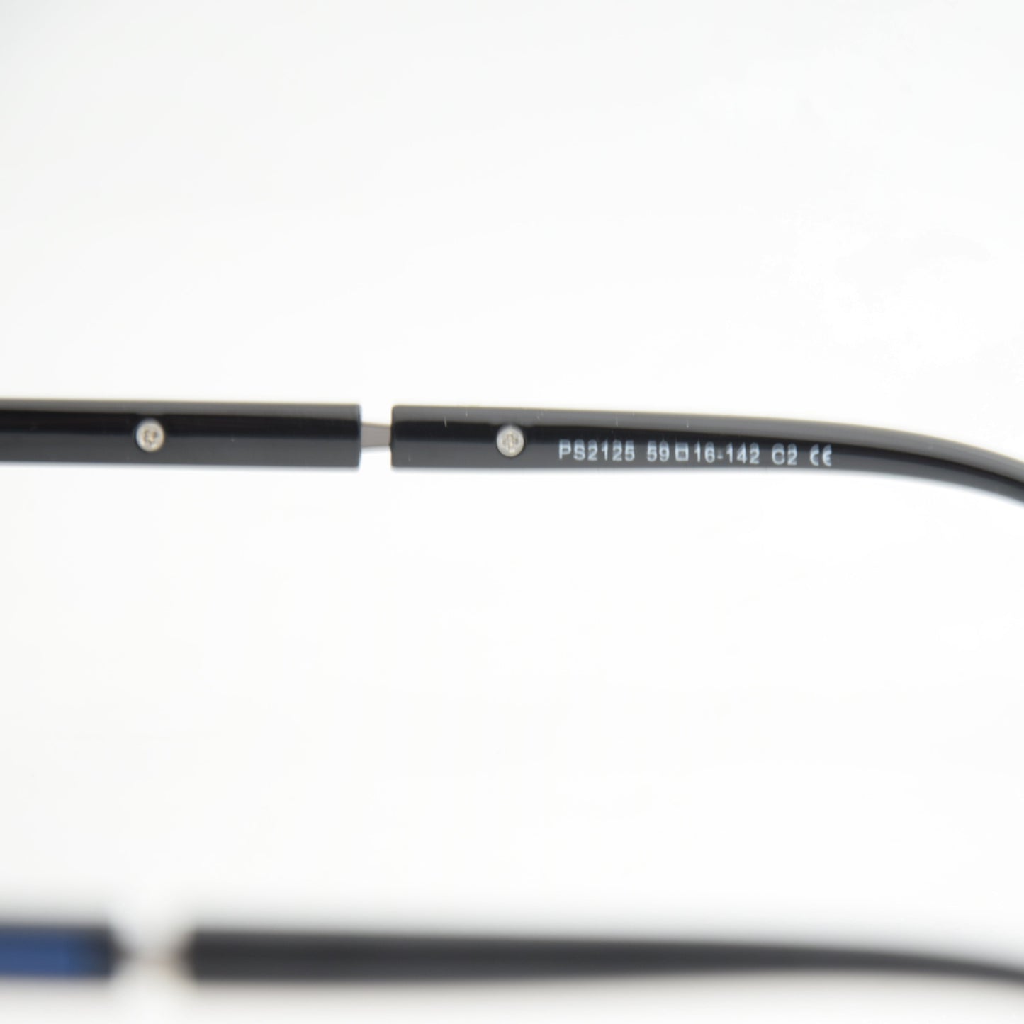 SOLAIRE : PRADA PS2125 SILVER/BLEU ( POLARISÉ )