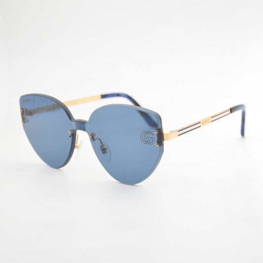 SOLAIRE :GUCCI GG1624 BLEU/GOLD