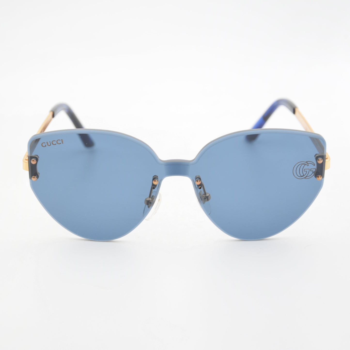 SOLAIRE :GUCCI GG1624 BLEU/GOLD