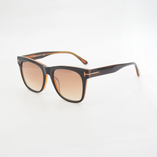 SOLAIRE :TOM FORD BROOKLYN FT0833 MARRON