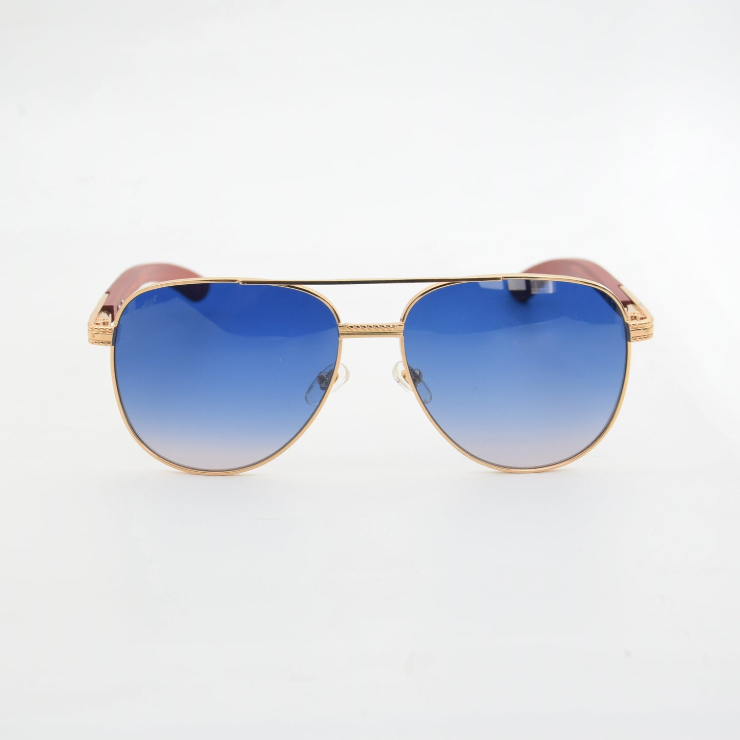 SOLAIRE :CARTIER CT0858S CAT.3 BLEU SANTOS-DUMONT