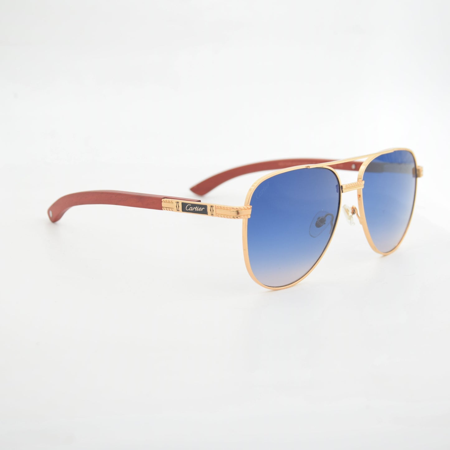 SOLAIRE :CARTIER CT0858S CAT.3 BLEU SANTOS-DUMONT