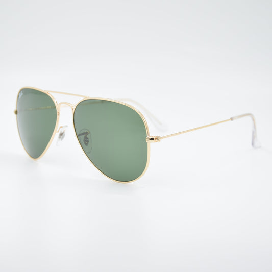 SOLAIRE :RAY-BAN RB3025 AVIATOR LARGE METAL CL0205