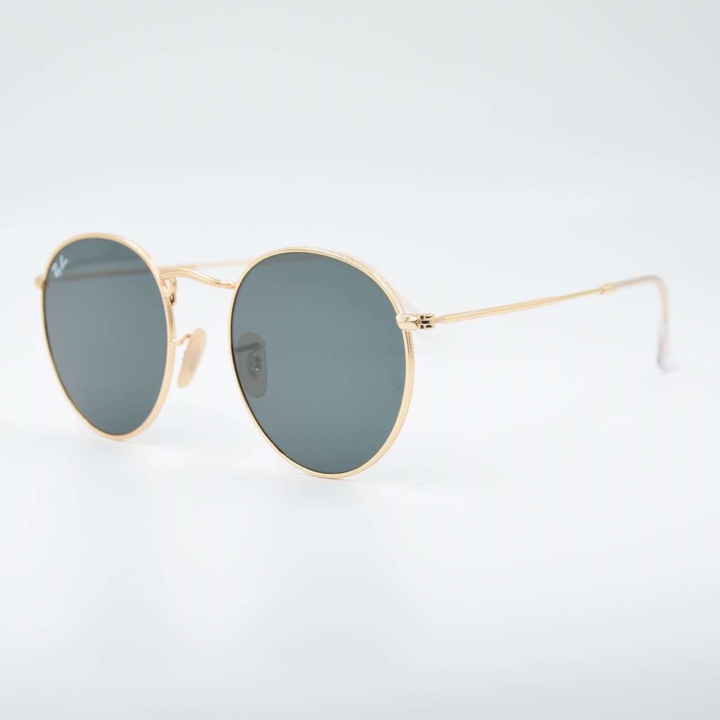 SOLAIRE :RAY-BAN RB3447 ROUND METAL 001/62