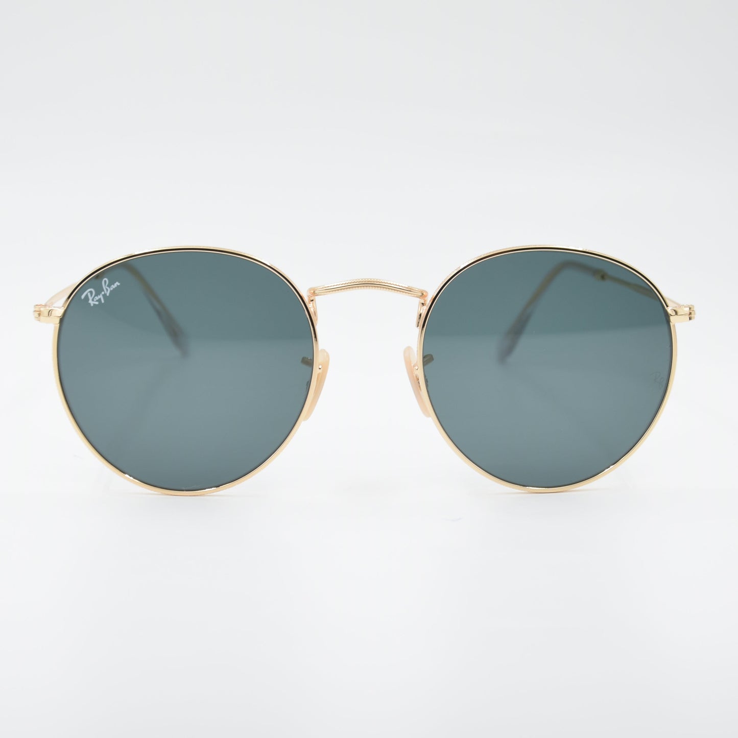 SOLAIRE :RAY-BAN RB3447 ROUND METAL 001/62