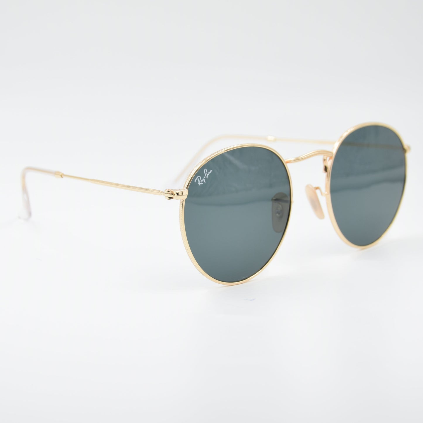 SOLAIRE :RAY-BAN RB3447 ROUND METAL 001/62