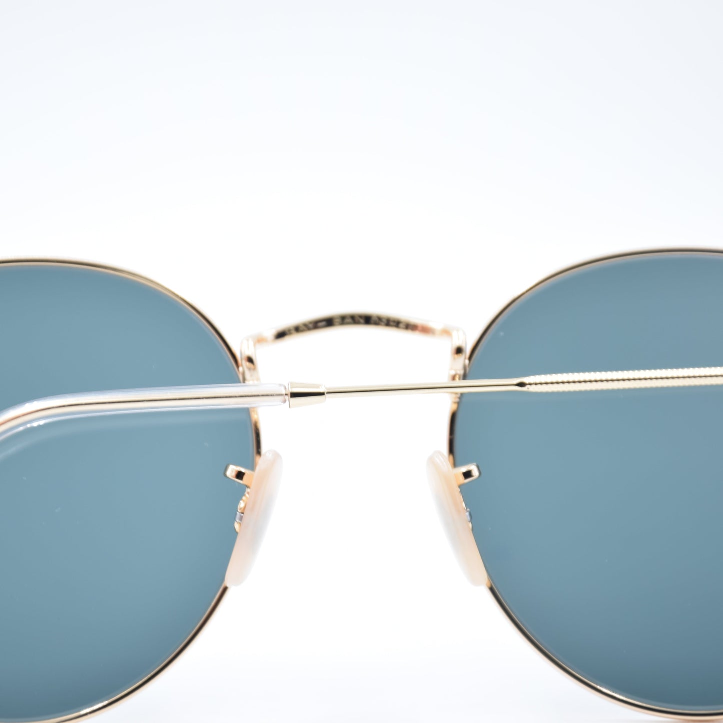 SOLAIRE :RAY-BAN RB3447 ROUND METAL 001/62