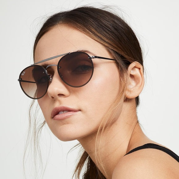 Solaire : Ray-Ban RB3614-N Marron